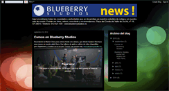 Desktop Screenshot of blueberrystudiosnews.blogspot.com