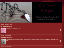 Tablet Screenshot of kimforrer.blogspot.com