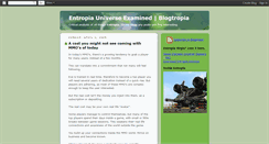 Desktop Screenshot of blogtropia.blogspot.com