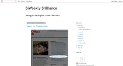 Desktop Screenshot of biweeklybrilliance.blogspot.com