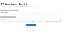 Tablet Screenshot of bfarunning.blogspot.com