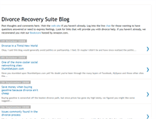 Tablet Screenshot of divorcerecoverysuiteblog.blogspot.com