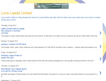 Tablet Screenshot of loveleedsunited.blogspot.com