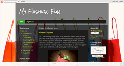 Desktop Screenshot of myfashionfun.blogspot.com