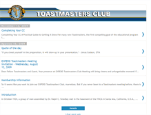 Tablet Screenshot of experd-toastmasters.blogspot.com