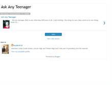 Tablet Screenshot of foxybird123-askanyteenager.blogspot.com