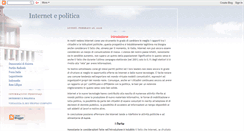 Desktop Screenshot of internetpolitica.blogspot.com