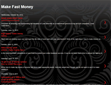 Tablet Screenshot of makefastmoney777.blogspot.com