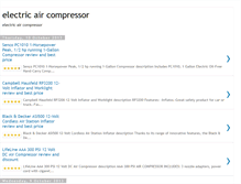 Tablet Screenshot of best-electricaircompressors.blogspot.com