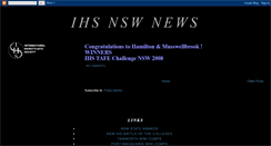 Desktop Screenshot of ihsnsw.blogspot.com