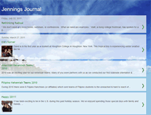 Tablet Screenshot of jennings-journal.blogspot.com