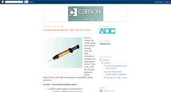 Desktop Screenshot of freudcarsondental.blogspot.com