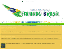 Tablet Screenshot of falandobrasil.blogspot.com