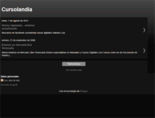 Tablet Screenshot of cursoalexito.blogspot.com