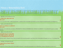 Tablet Screenshot of fisicamatematicafacil.blogspot.com