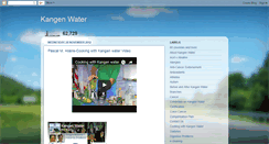 Desktop Screenshot of kangenwaterpenang.blogspot.com