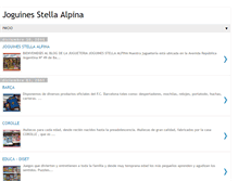 Tablet Screenshot of joguinesstellaalpina.blogspot.com