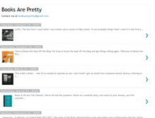 Tablet Screenshot of booksarepretty.blogspot.com