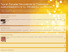 Tablet Screenshot of agrupamiento12tic.blogspot.com