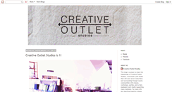 Desktop Screenshot of creativeoutletstudios.blogspot.com