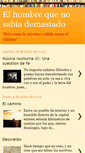 Mobile Screenshot of elhombrequenosabiademasiado.blogspot.com