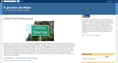 Desktop Screenshot of giardinodelmago.blogspot.com
