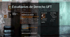 Desktop Screenshot of estudiantesdederechouft.blogspot.com