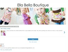 Tablet Screenshot of ellabellaboutique.blogspot.com