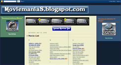 Desktop Screenshot of moviemanias.blogspot.com