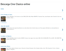 Tablet Screenshot of descargacineclasicoonline.blogspot.com
