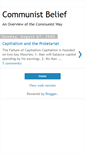 Mobile Screenshot of communistbelief.blogspot.com
