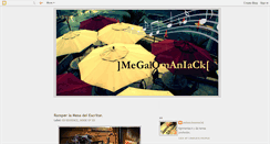 Desktop Screenshot of megalomaniacko.blogspot.com