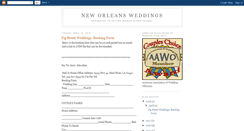 Desktop Screenshot of frenchquarterweddings.blogspot.com