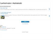 Tablet Screenshot of laxfestivalen.blogspot.com