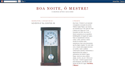 Desktop Screenshot of boanoitemestre.blogspot.com