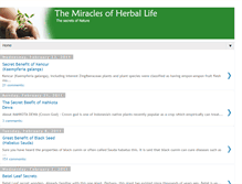 Tablet Screenshot of herbalmiracles.blogspot.com