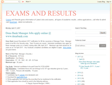 Tablet Screenshot of examsandresults2010.blogspot.com