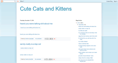 Desktop Screenshot of lovelycutecats.blogspot.com