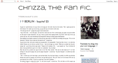 Desktop Screenshot of chrizzafanfic.blogspot.com