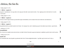 Tablet Screenshot of chrizzafanfic.blogspot.com