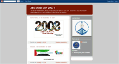 Desktop Screenshot of abudhabicup.blogspot.com