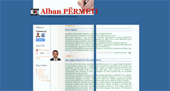 Desktop Screenshot of albanpermeti.blogspot.com