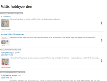 Tablet Screenshot of millishobbyverden.blogspot.com
