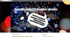 Desktop Screenshot of comunicacionysocialmedia.blogspot.com