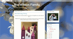 Desktop Screenshot of meet-the-wilsons.blogspot.com