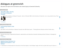 Tablet Screenshot of dialoguesatgreenwich.blogspot.com