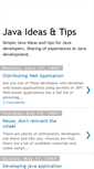 Mobile Screenshot of javaideas.blogspot.com