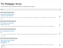 Tablet Screenshot of pedagogic-verses.blogspot.com