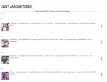 Tablet Screenshot of justmagnetized.blogspot.com
