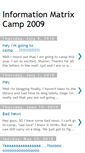 Mobile Screenshot of imcblog2009.blogspot.com